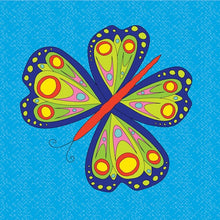 Load image into Gallery viewer, Kaleidoscope - Butterfly Boxes Multi Colored Panel