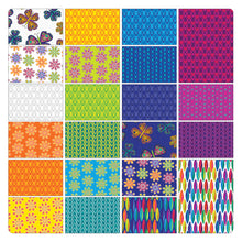 Load image into Gallery viewer, Kaleidoscope - Fat Quarter Bundle with 1 Yard Panel