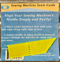 Load image into Gallery viewer, Sewing Machine Seam Guide