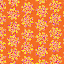 Load image into Gallery viewer, Kaleidoscope - Kaleidoscope on Orange

