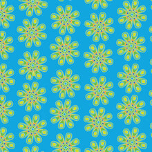 Load image into Gallery viewer, Kaleidoscope - Kaleidoscope on Turquoise
