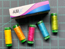 Load image into Gallery viewer, Colouricious Aurifil Thread Collection - The Primaries
