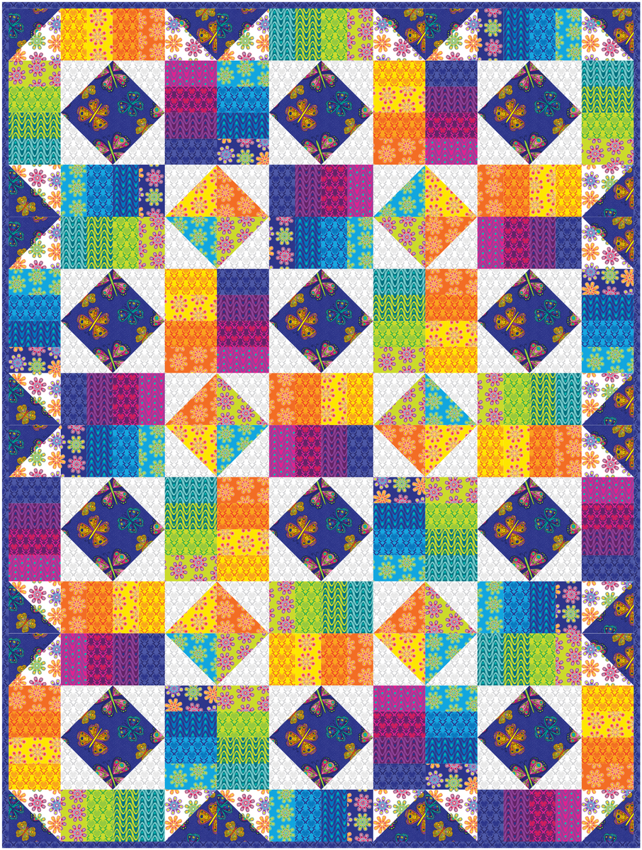 FABRIC KIT! Roundabout Fabric Kit – Colourwerx Shop