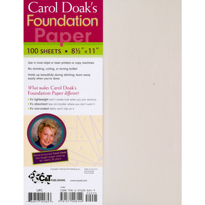 Carol Doak Foundation Paper - LETTER SIZE